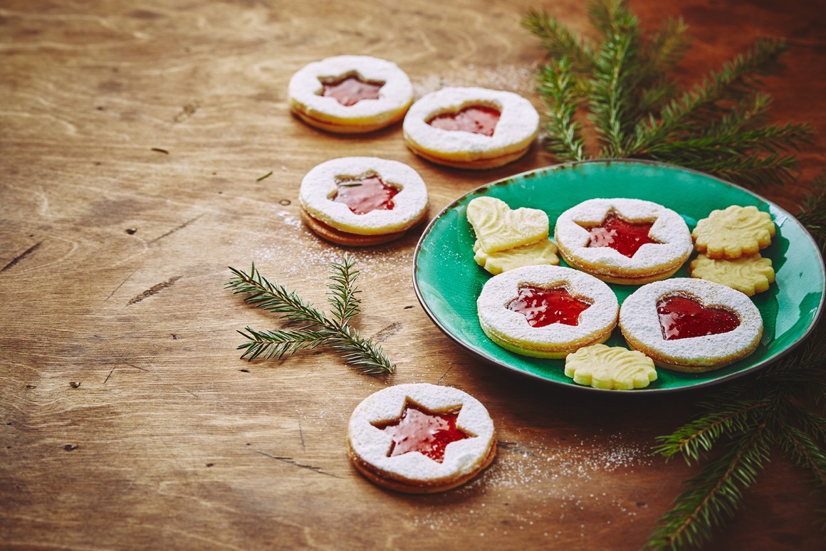 Linzer Weihnachtsplätzchen Rezept