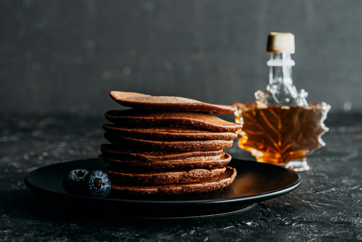 Schokoladen-Pancakes
