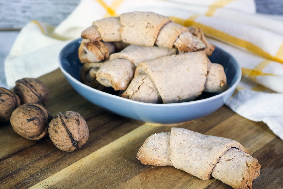 Nusskipferl - Rezept