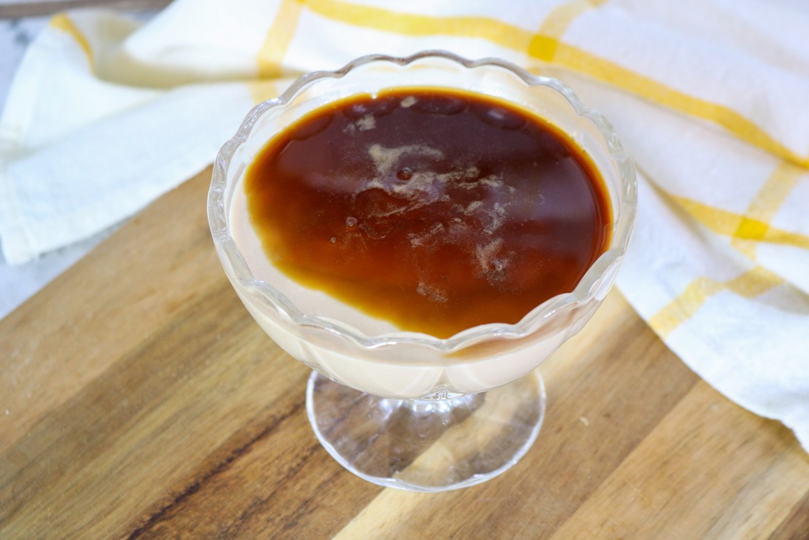 Kaffee-Panna Cotta