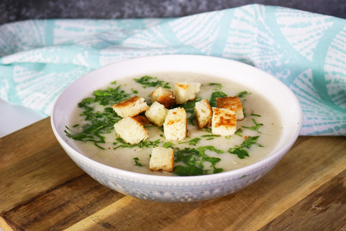 Geröstete Mehlsuppe