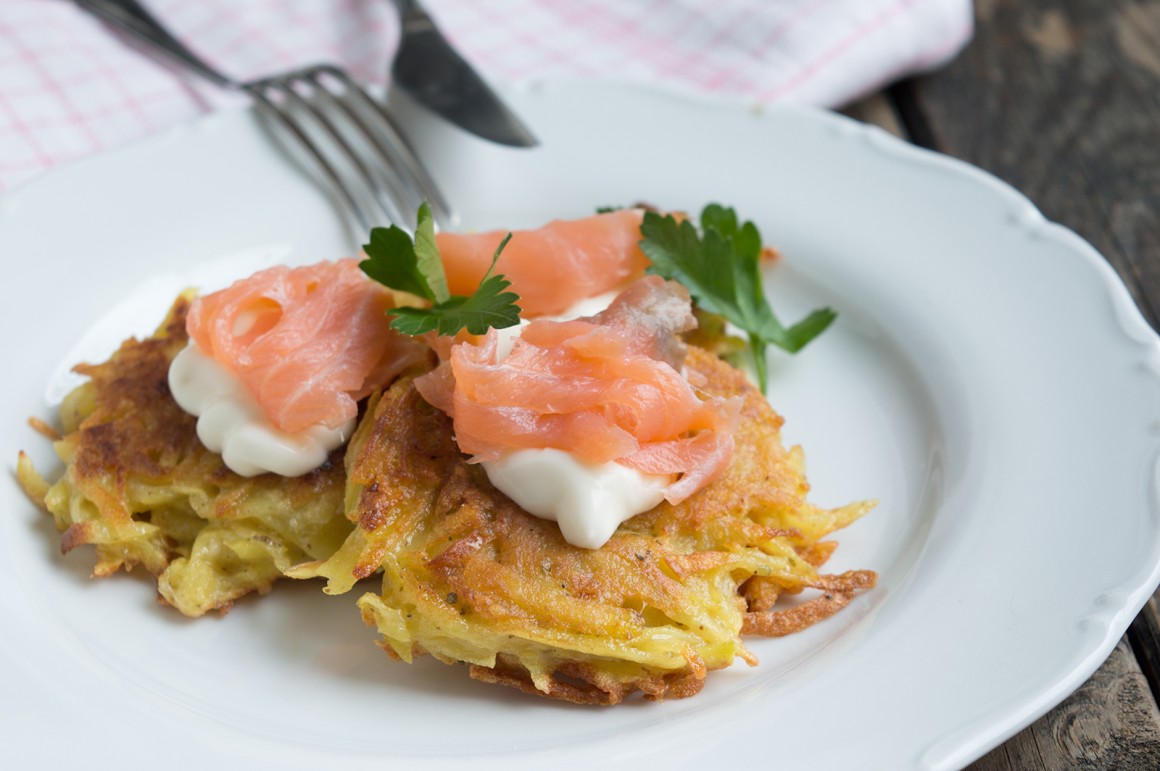 Lachs-Kartoffelpuffer