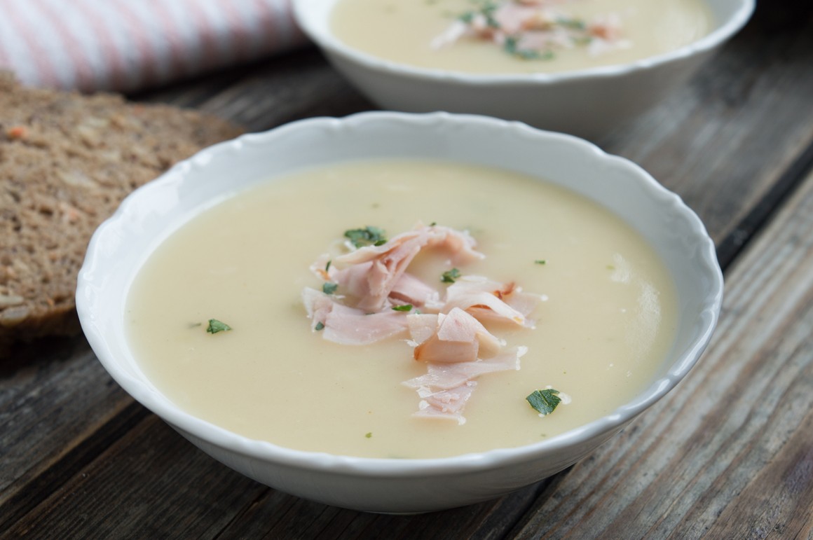 Mikrowellen-Kartoffel-Rahmsuppe