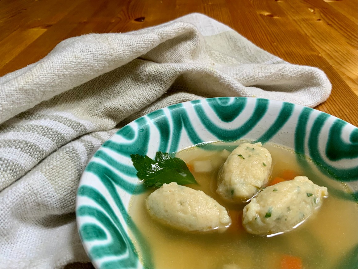 Einfache Meerrettich-Klößchen