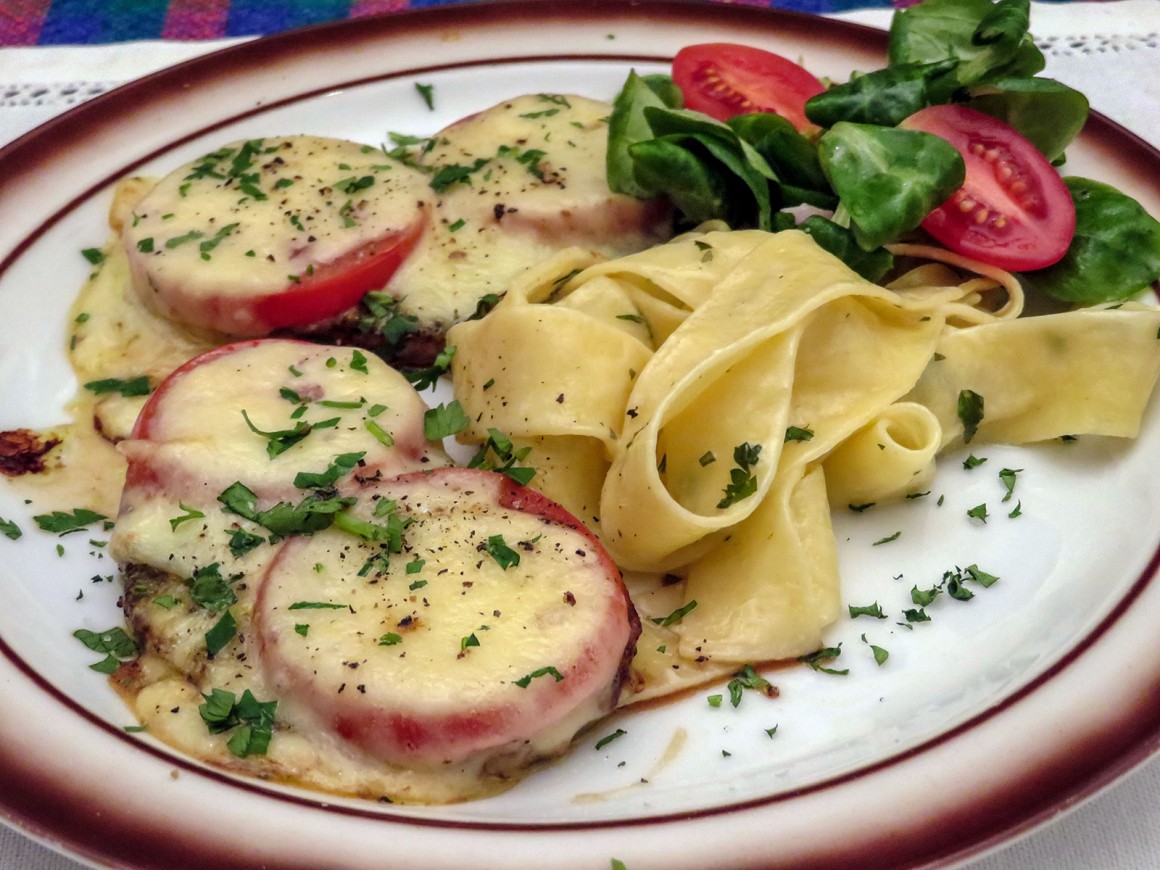 Minutensteak Caprese