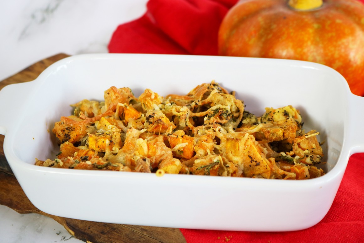 Einfaches Kürbisgratin - Rezept