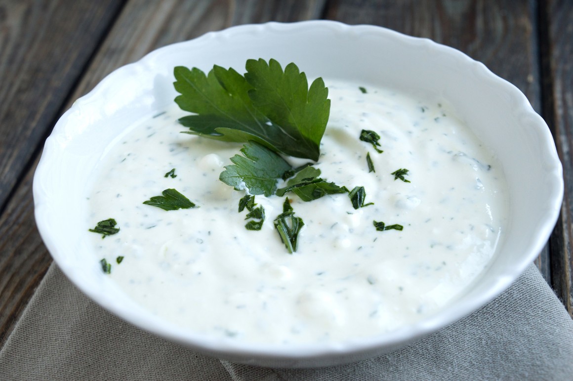 Joghurt-Sauce mit Minze