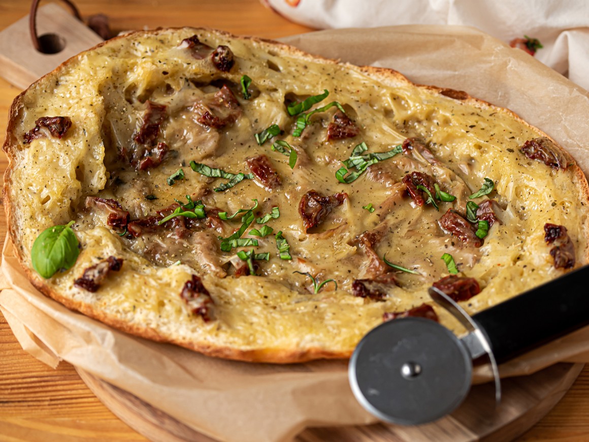 Fladenbrot-Pizza