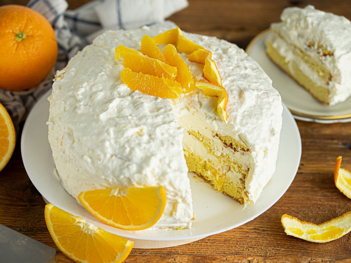 Orangentorte