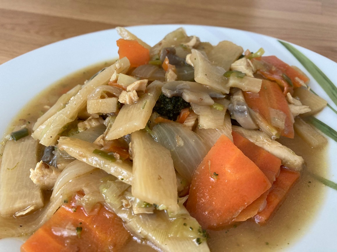 Selbstgemachtes Chop Suey