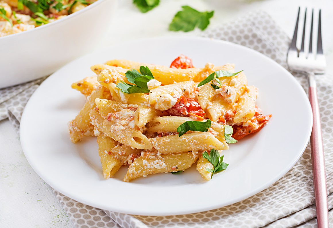Gebackene Feta-Pasta