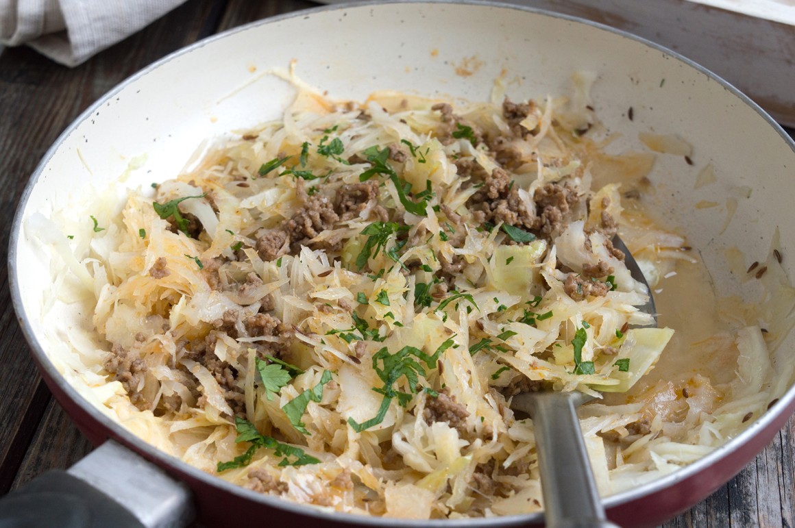 Kapuska - Türkische Weißkohlpfanne