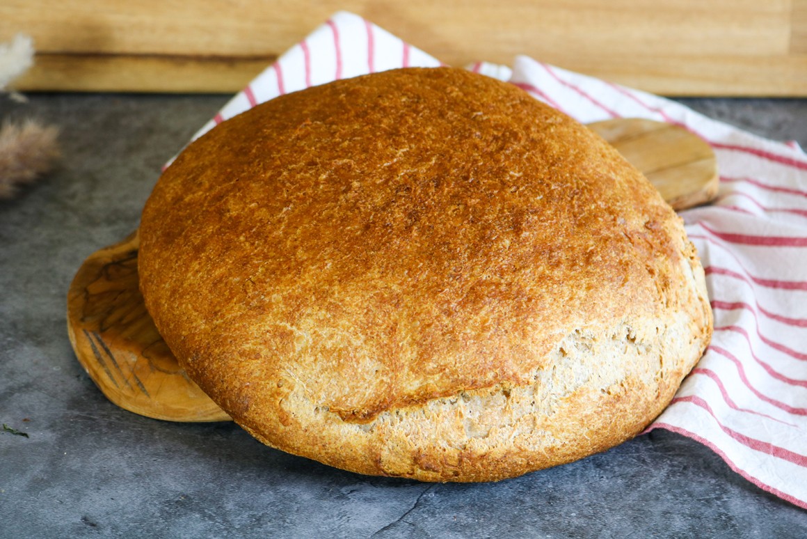 Mischbrot aus Dinkel und Weizen