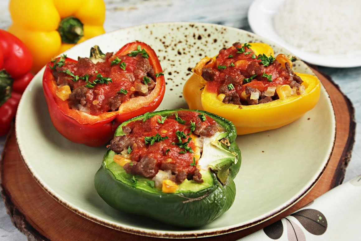 Gefüllte Paprika