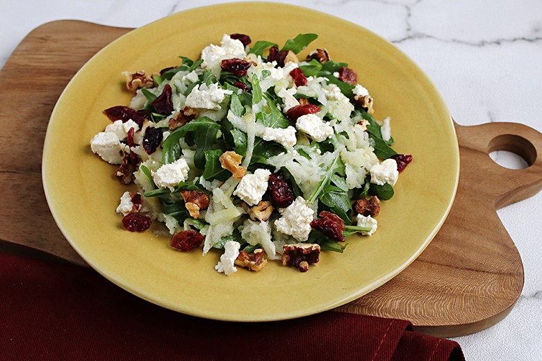 Gemischter Kohlrabi-Salat