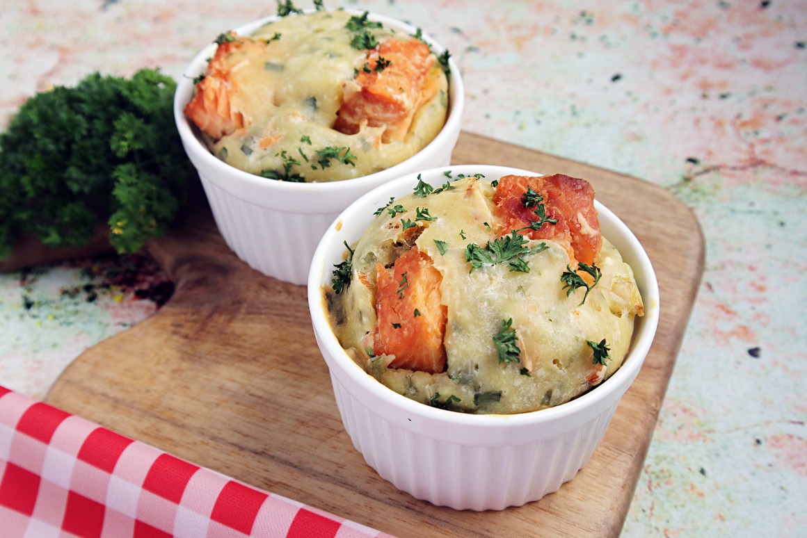 Lachs-Muffins