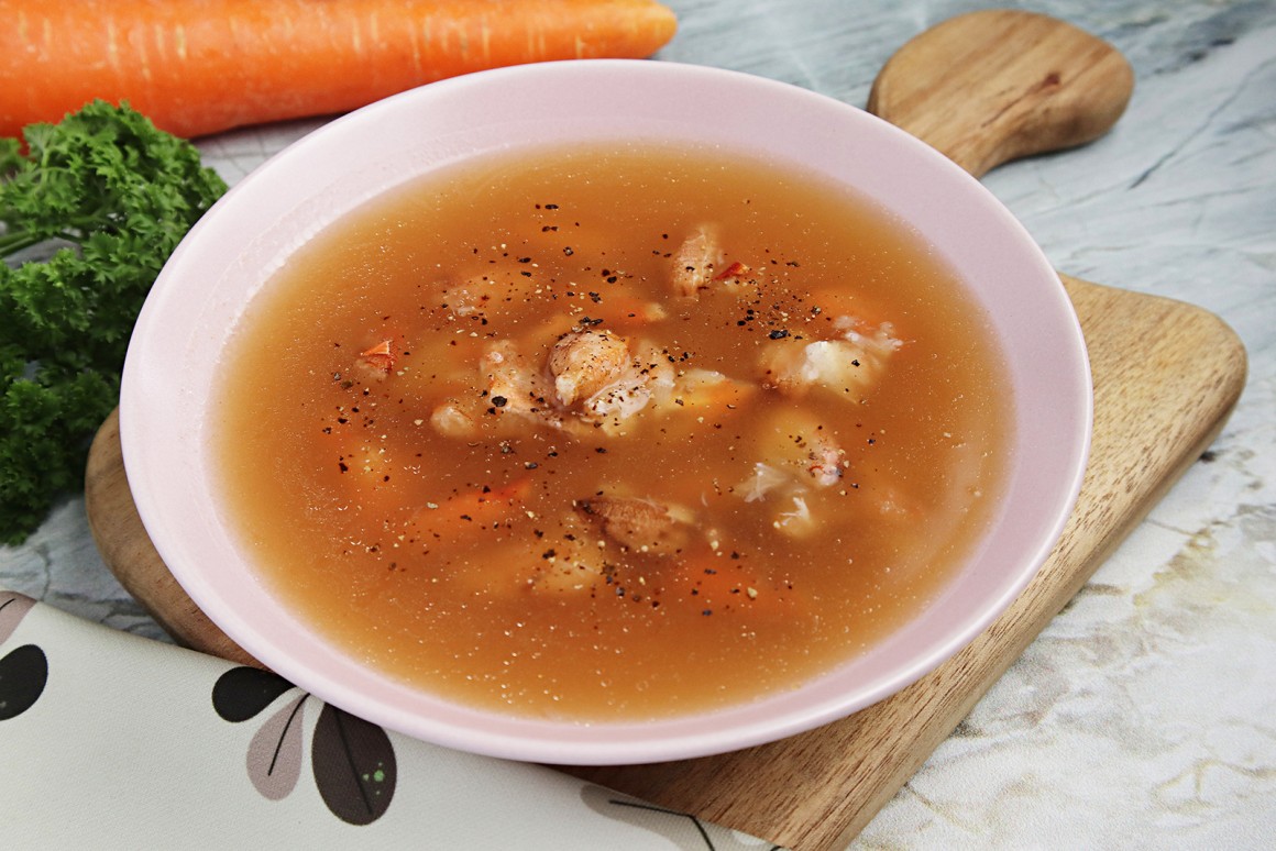 Krabbensuppe mit Madeira