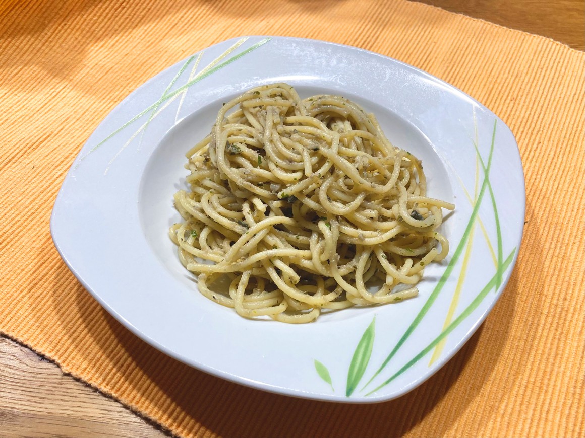 Spaghetti mit Thunfisch-Creme