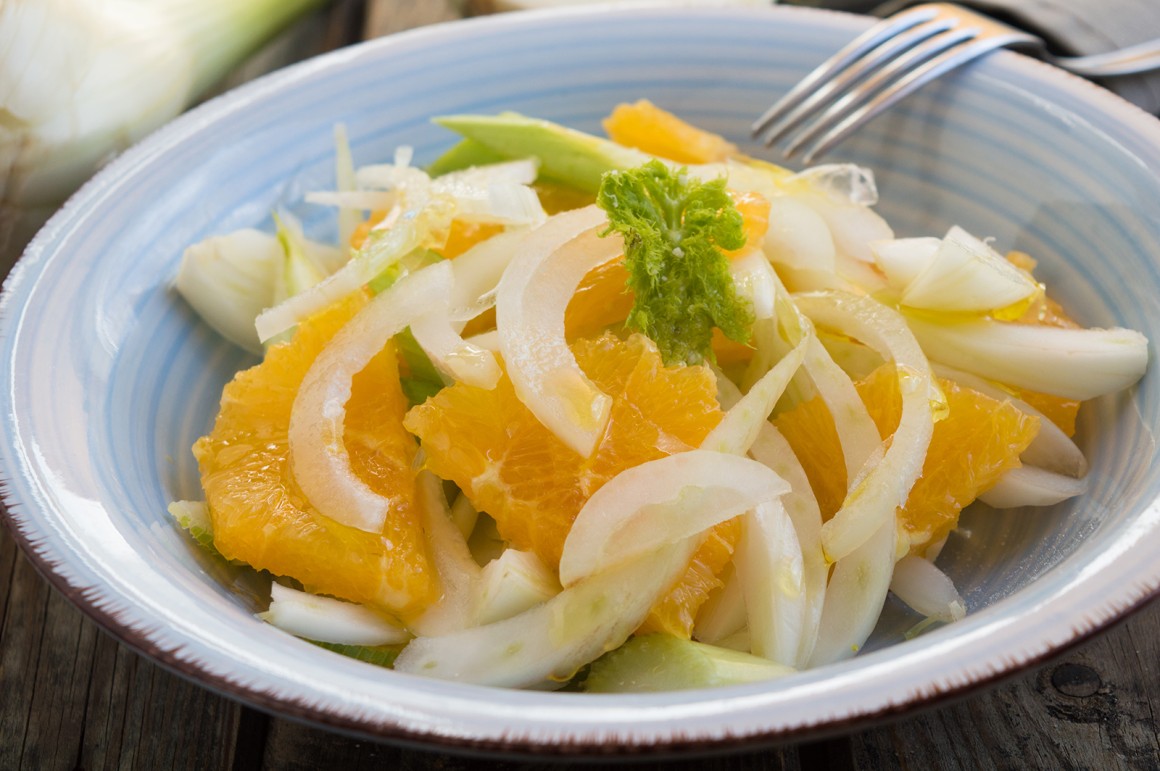 Süß-würziger Fenchelsalat
