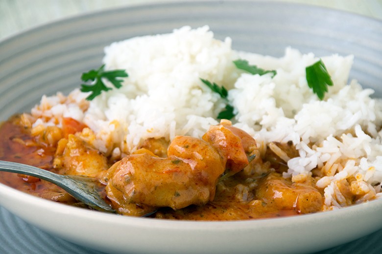 Süßes Hühnercurry