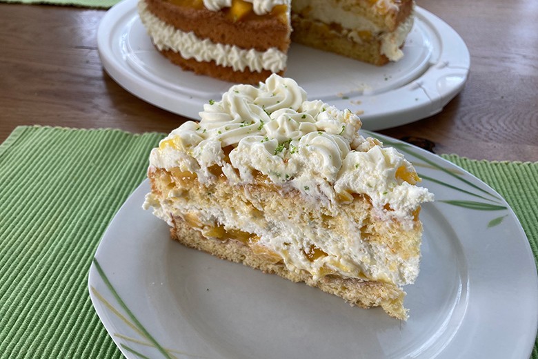 Mango-Torte