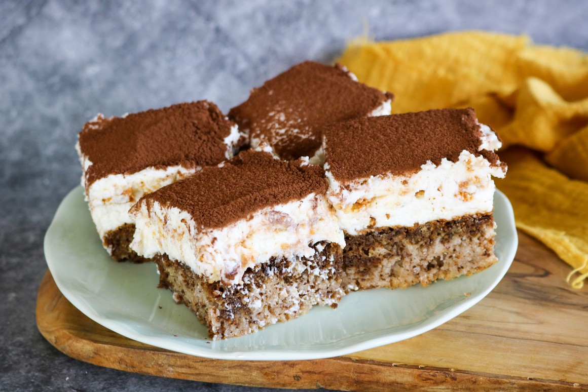 Tiramisu Kuchen vom Blech