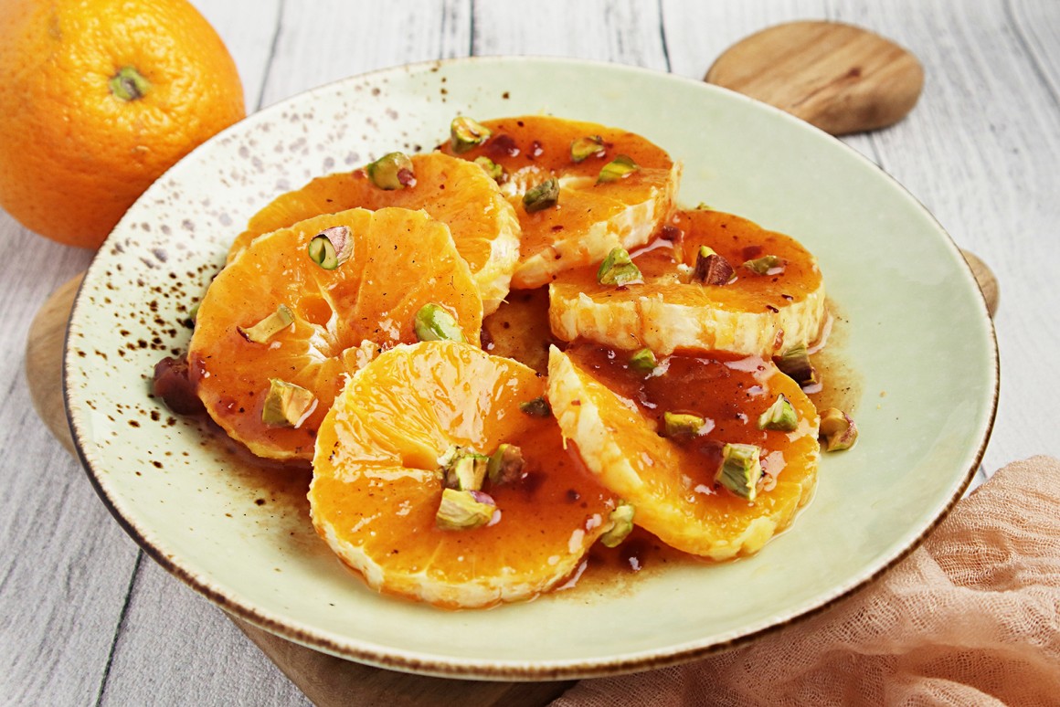 Orangendessert