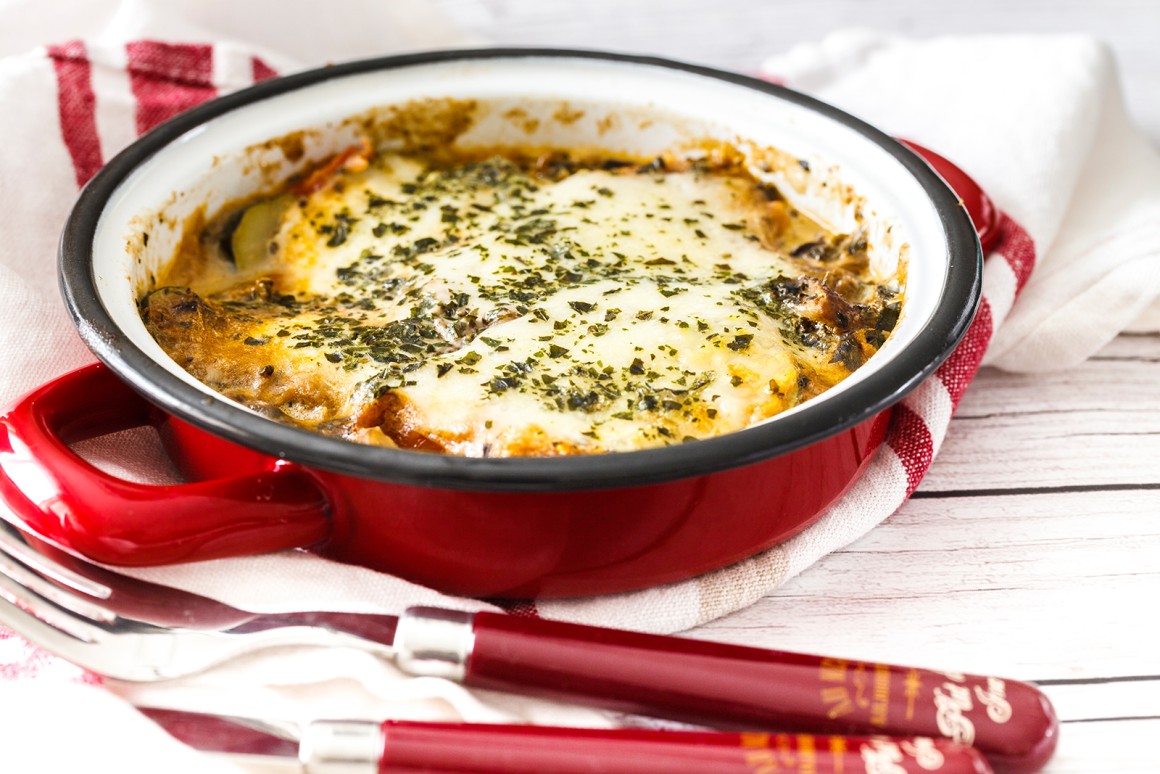 Gemüse-Gratin à la Italia
