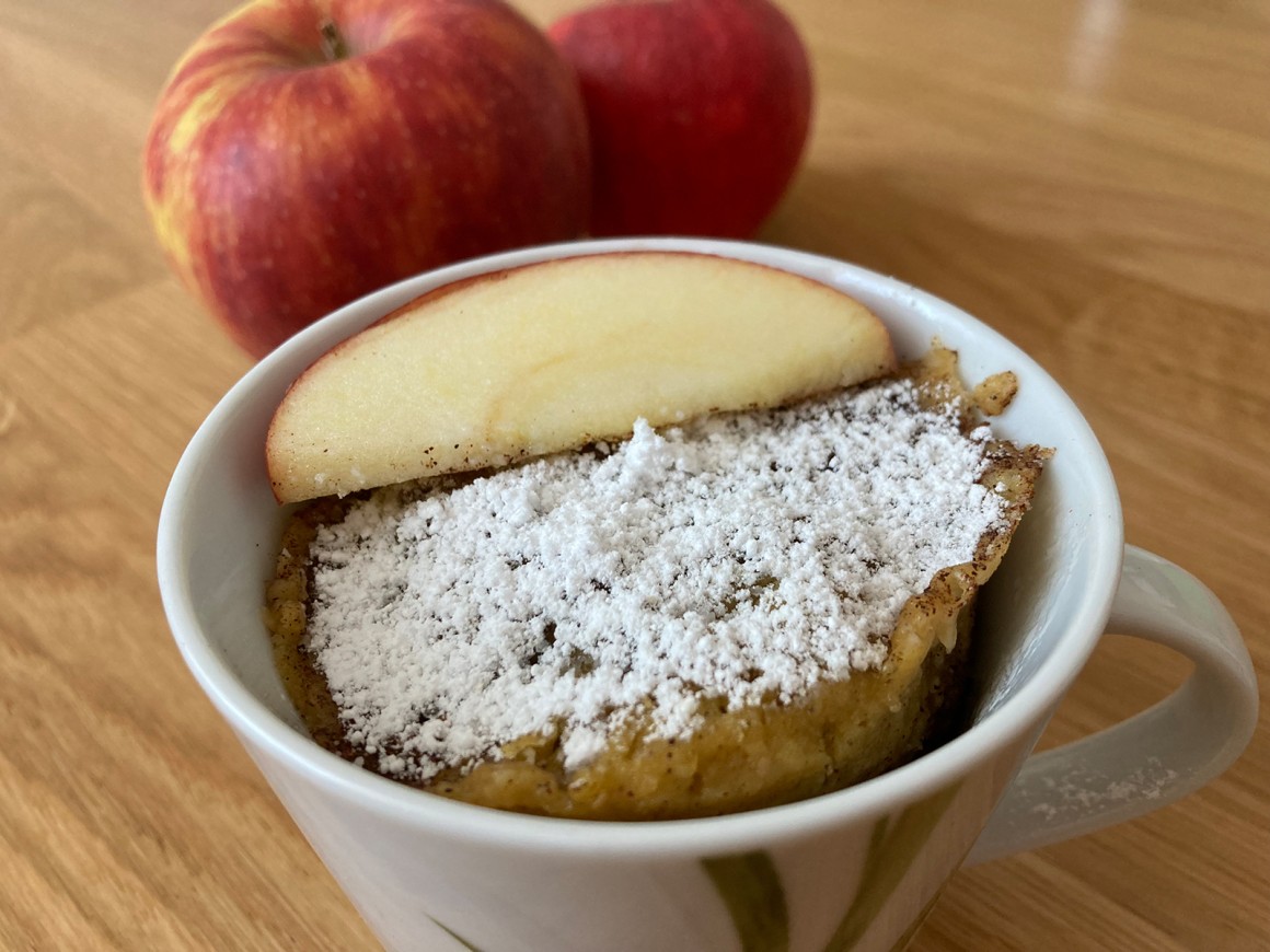 Apfel-Zimt-Tassenkuchen