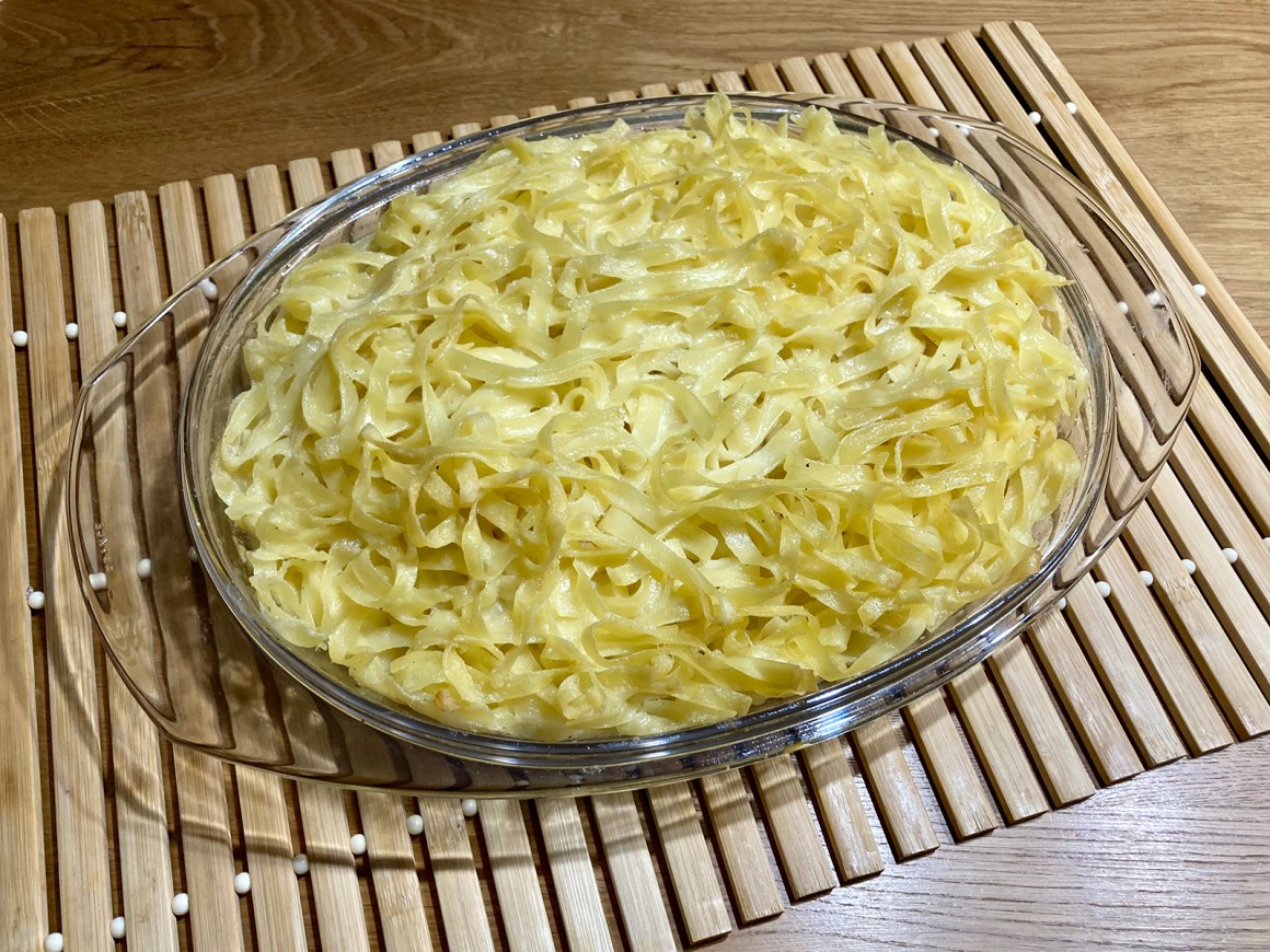 Nudeln mit Ricottasahne