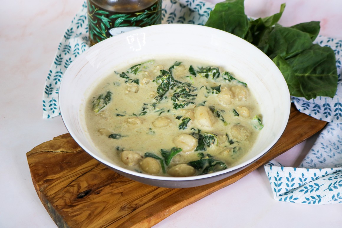 Spinat-Creme-Gnocchi