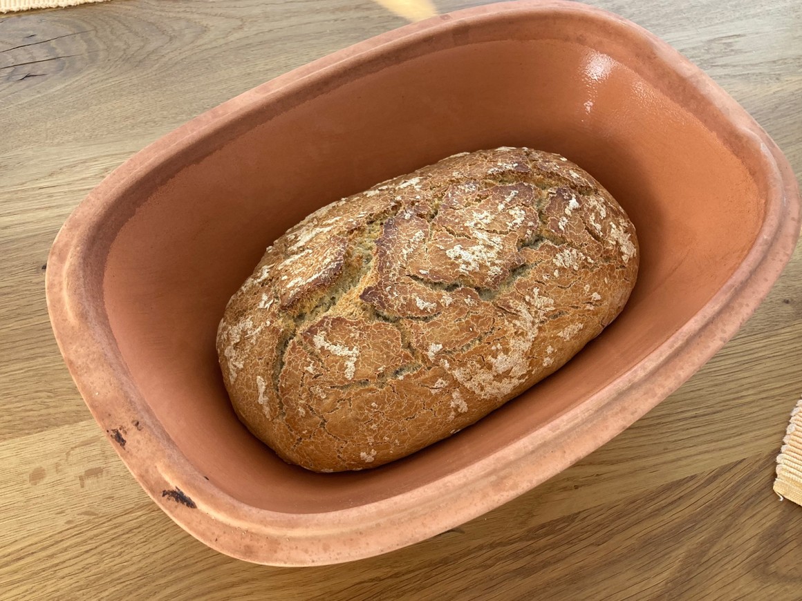 Brot aus dem Römertopf - Rezept