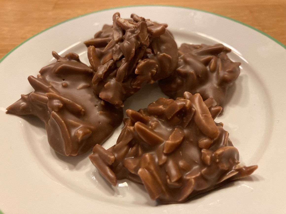 Schokocrossies mit Mandeln - Rezept