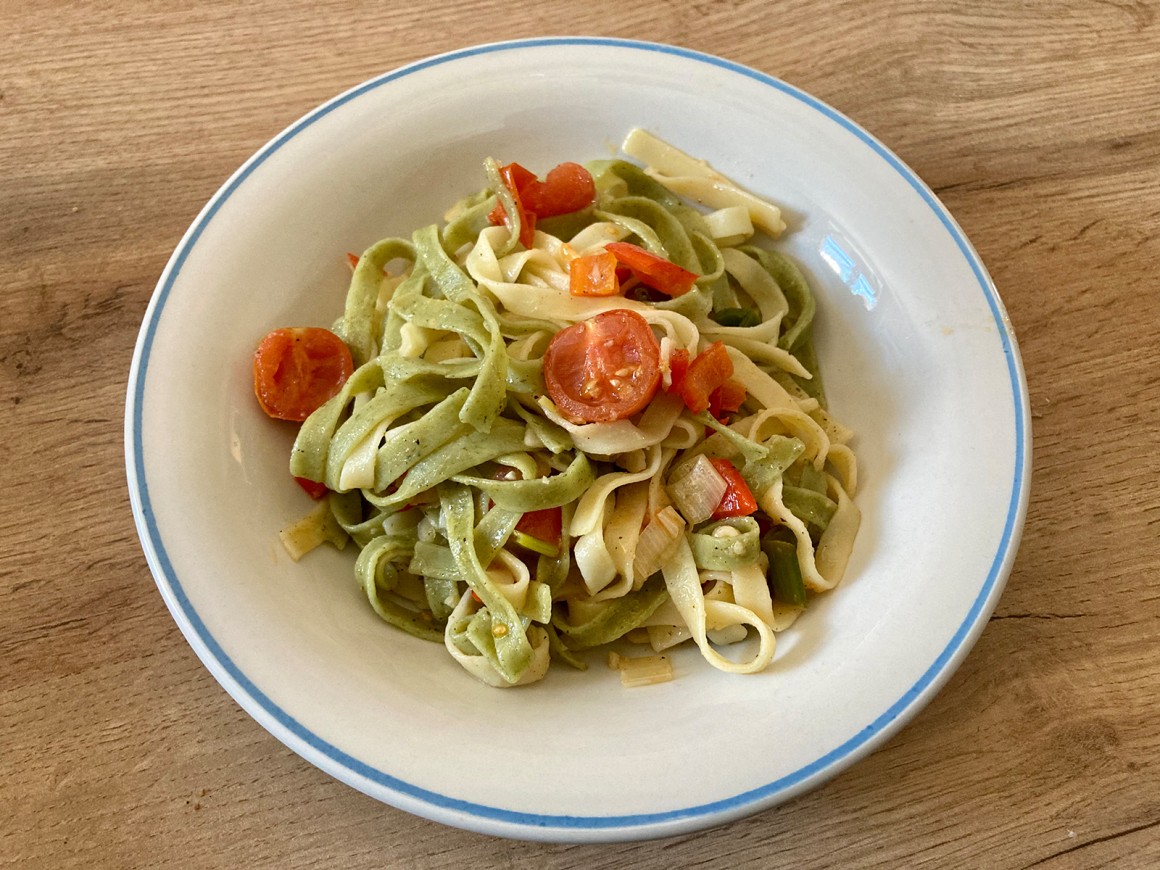 Tagliatelle mit Gemüse