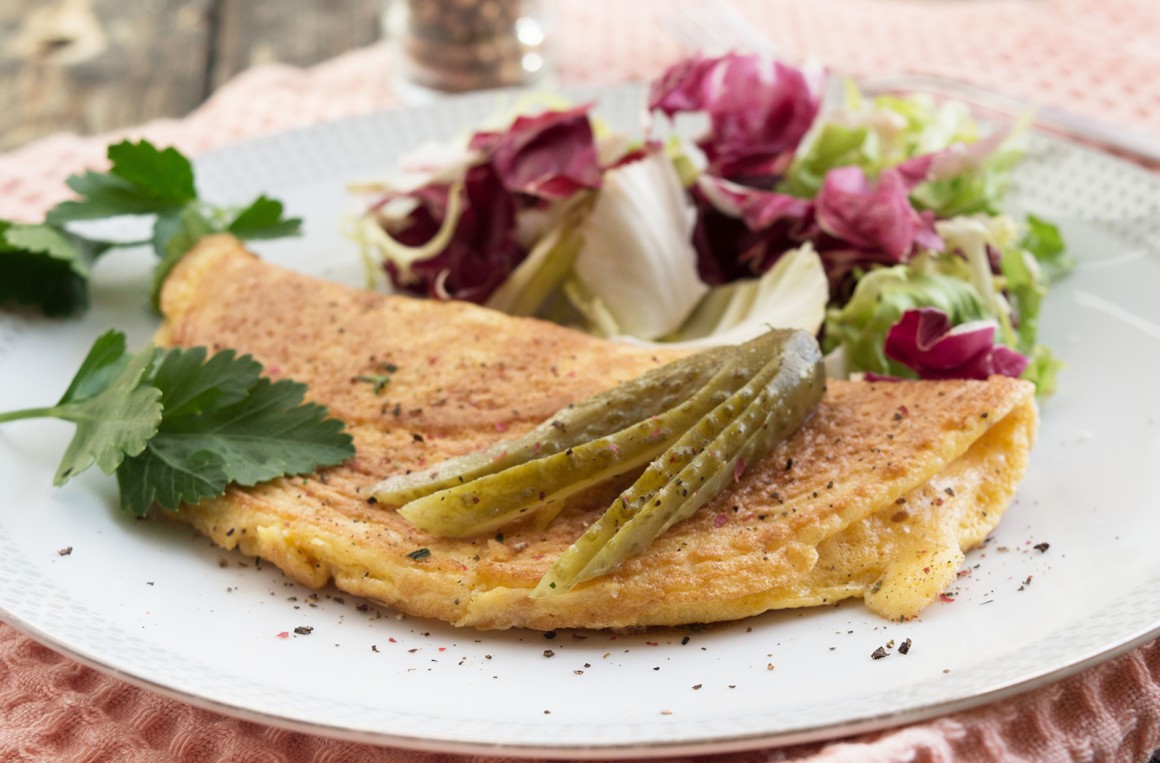 Käse-Eieromeletts