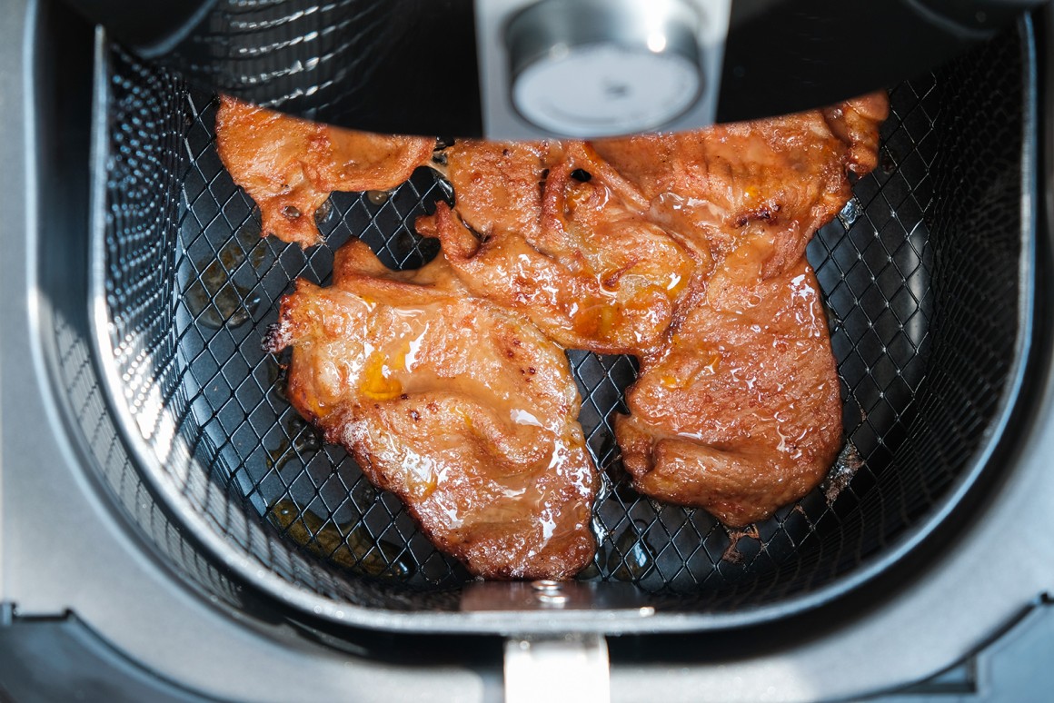 Schweineschnitzel aus dem Airfryer