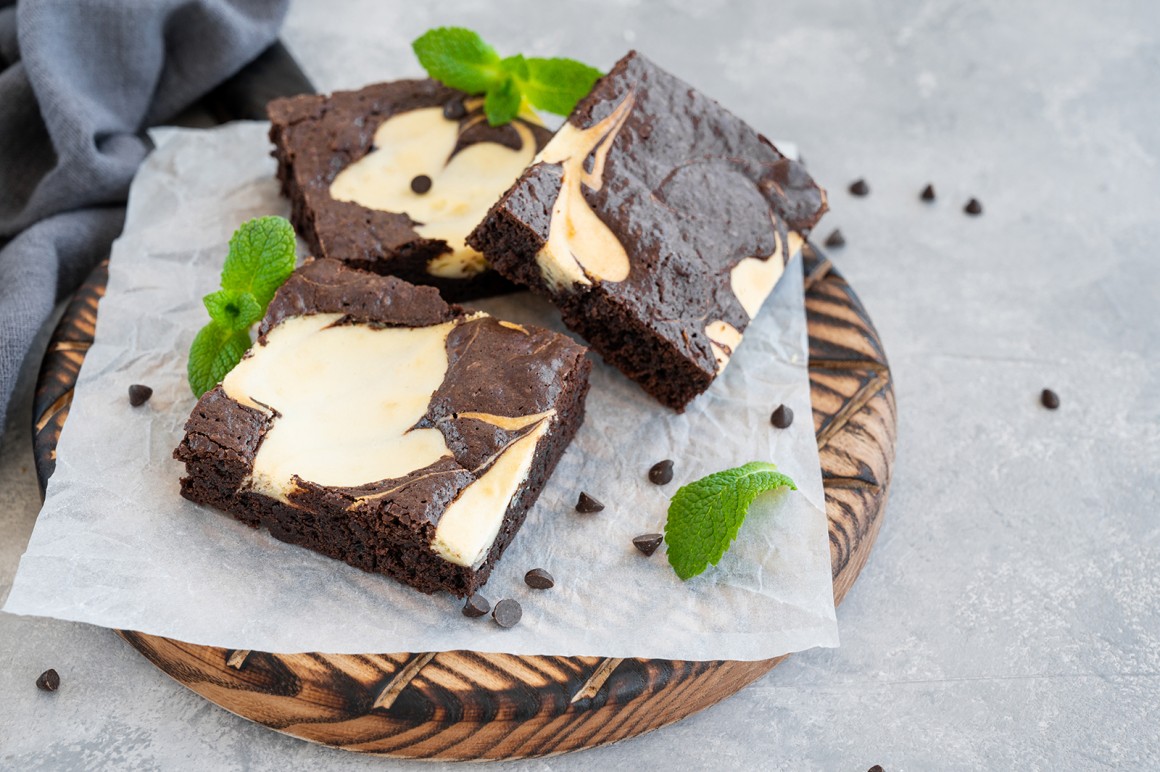 Cheesecake-Brownies