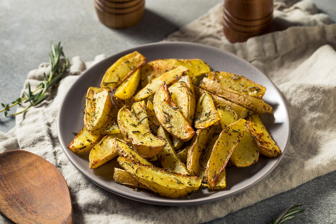 Potato Wedges aus dem Ofen