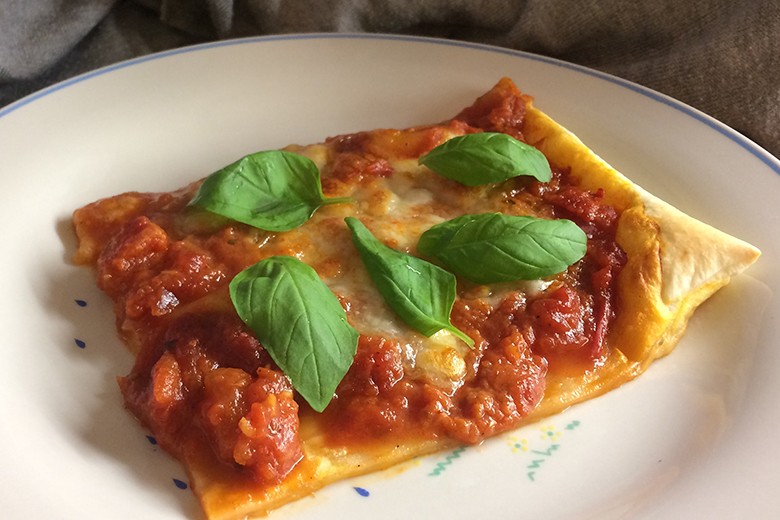 Blätterteigpizza