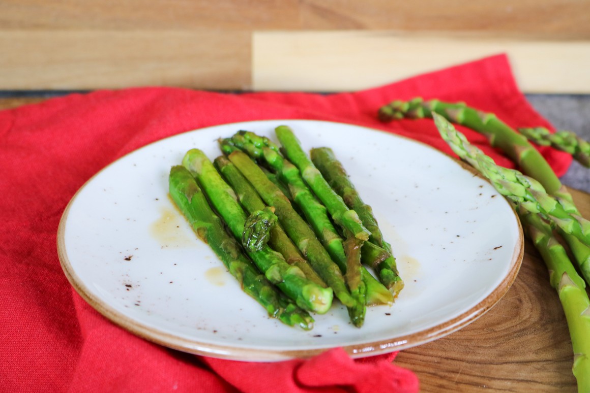 Glasierter Spargel - Rezept