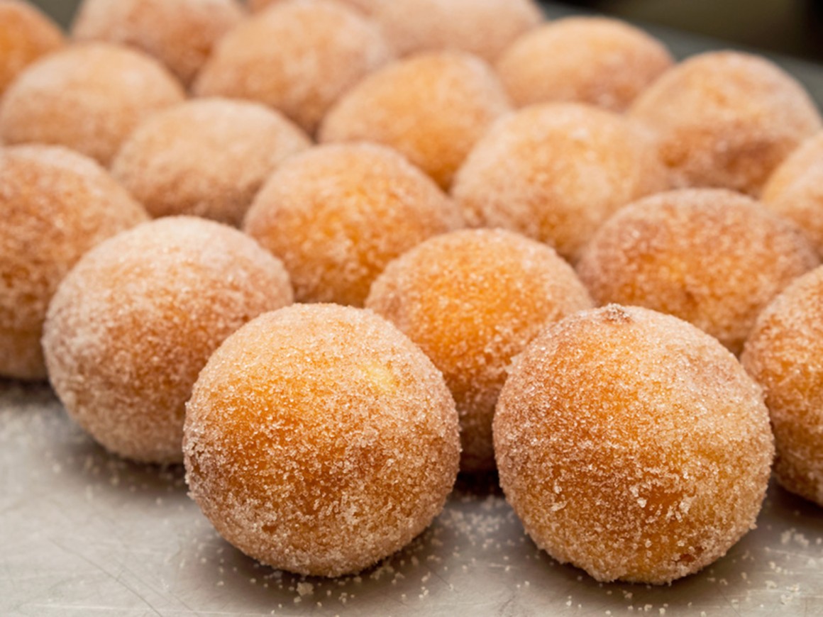 Quarkbällchen mit Hefe