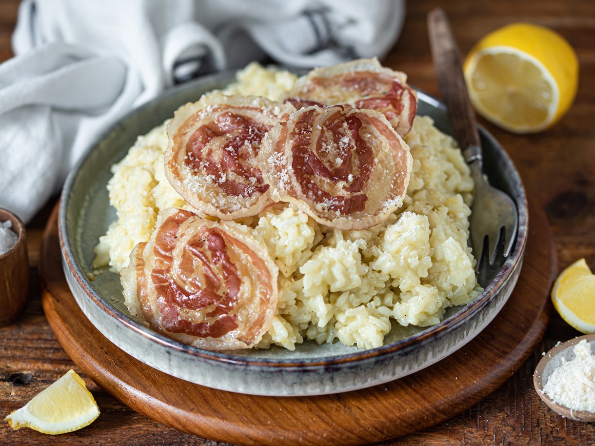 Safran-Zitronen-Risotto