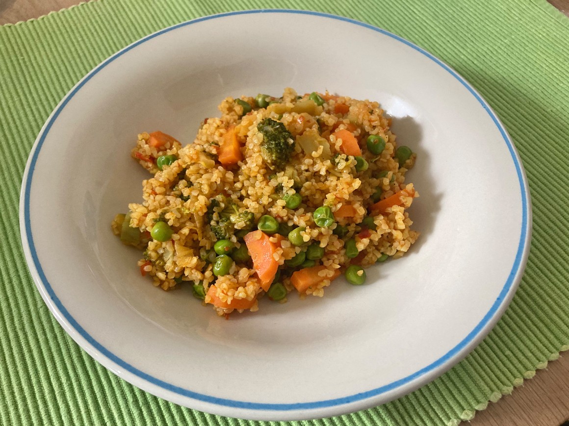 Bulgur-Gemüse-Pfanne