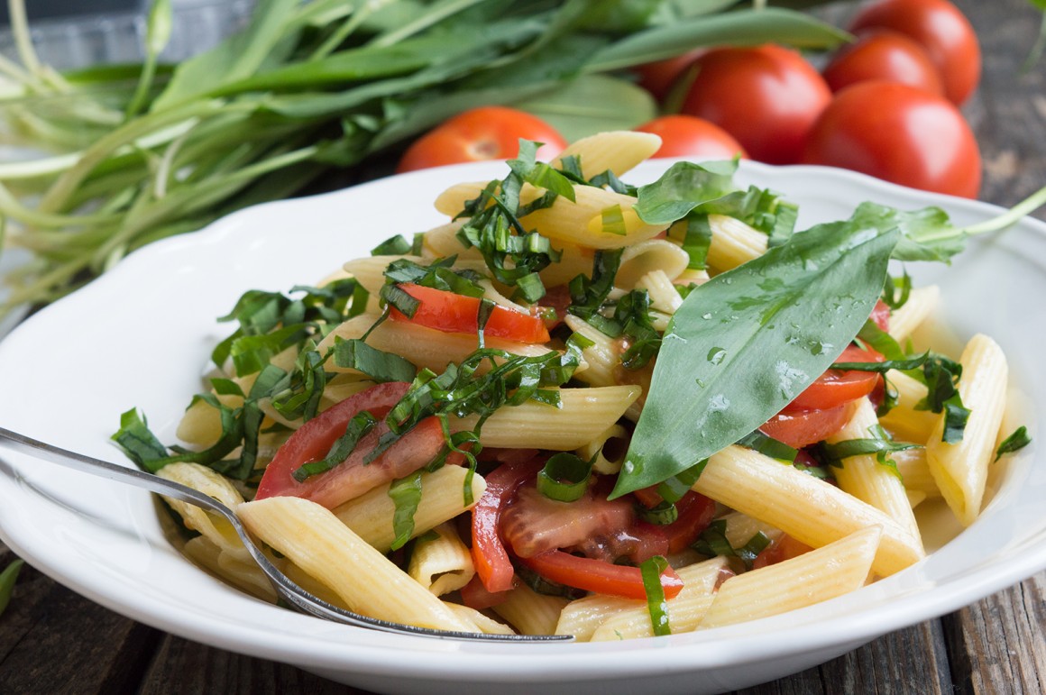 Bärlauch-Nudelsalat