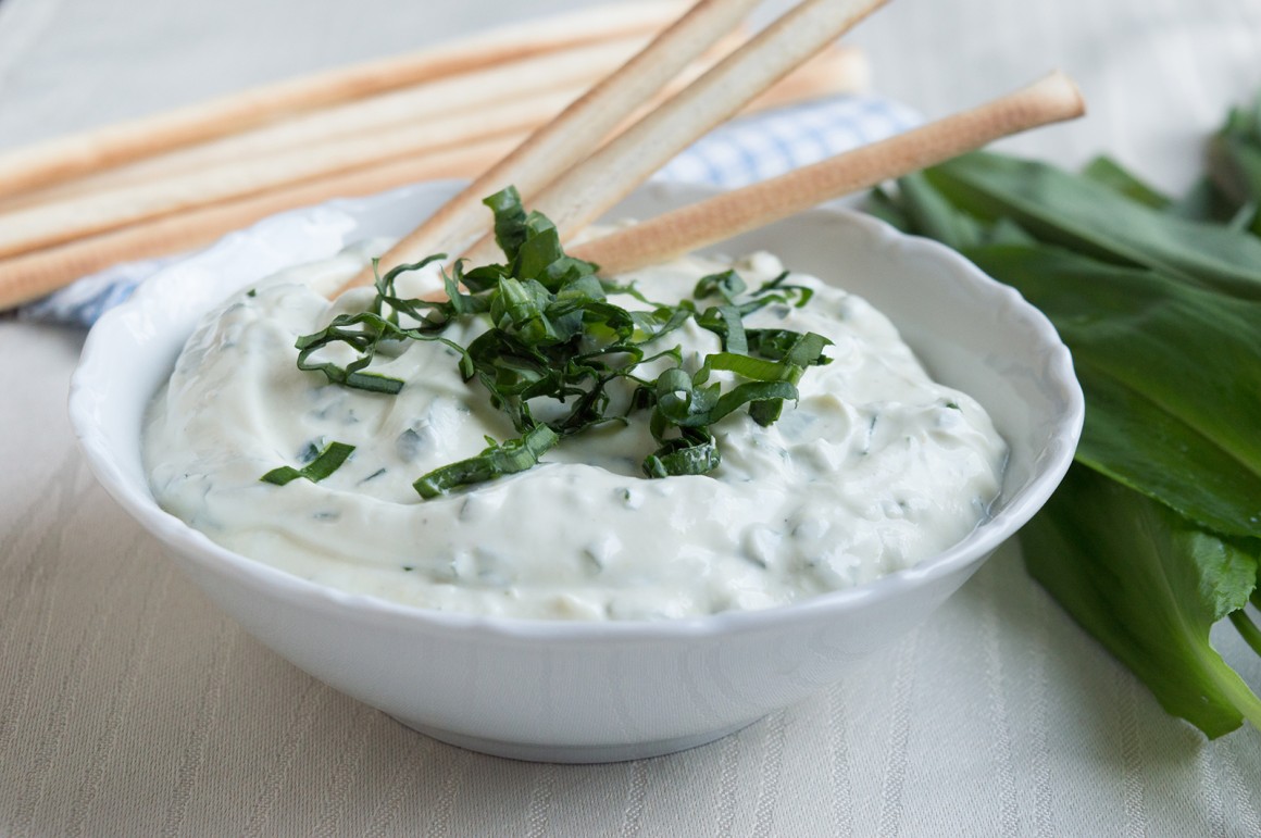 Bärlauch-Schafskäse-Dip - Rezept