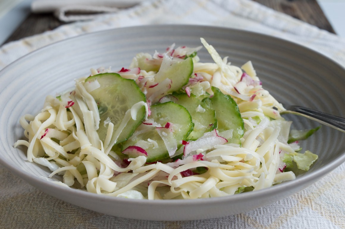 Salat mit Käse