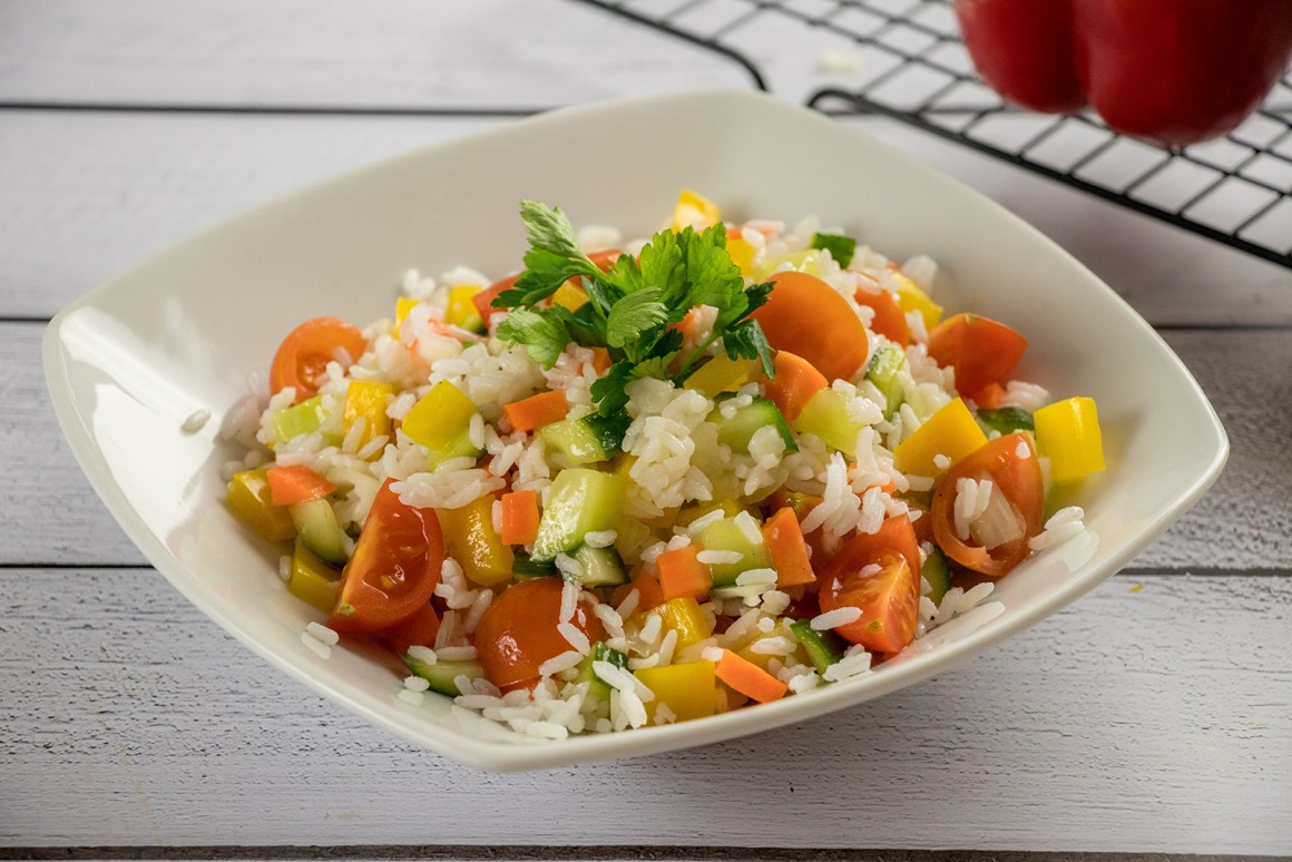 Bunter Reissalat - Rezept