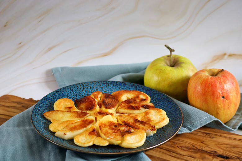Apfel-Speck-Pfannkuchen