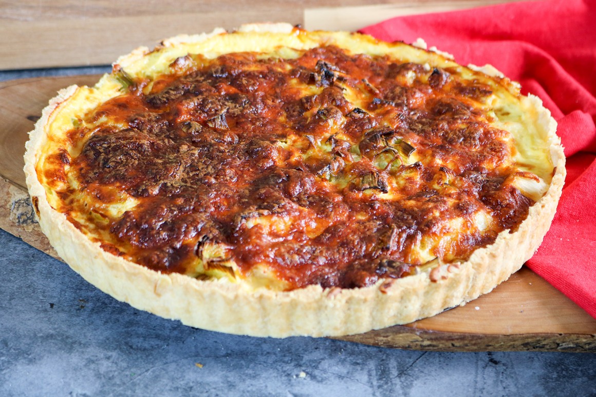 Topinambur-Quiche