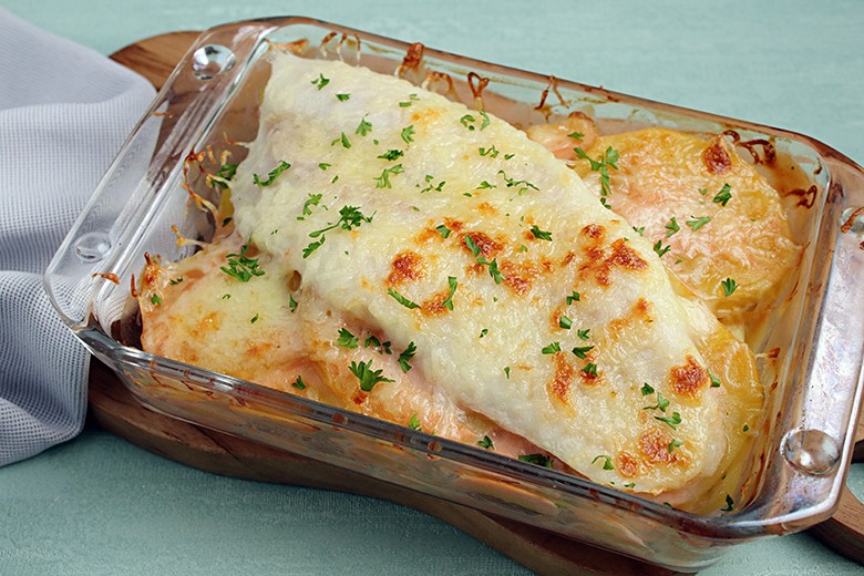 Kartoffel-Fisch-Auflauf